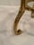 Hollywood Regency Hollywood Regency Brass & Glass Scalloped Side Tables -a Pair For Sale - Image 3 of 9
