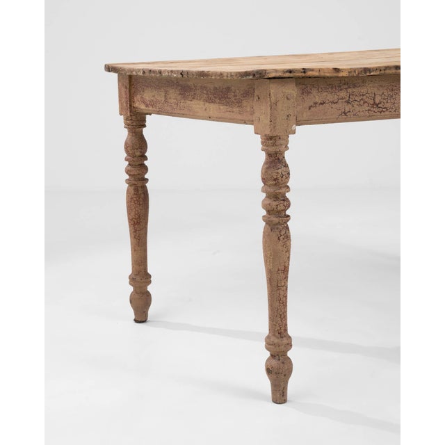 19th Century French Wooden Dining Table For Sale - Image 4 of 18
