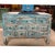 1980s Distressed Turquoise Blue Stone Top 11 Drawers Credenza Sideboard Cabinet For Sale - Image 5 of 6