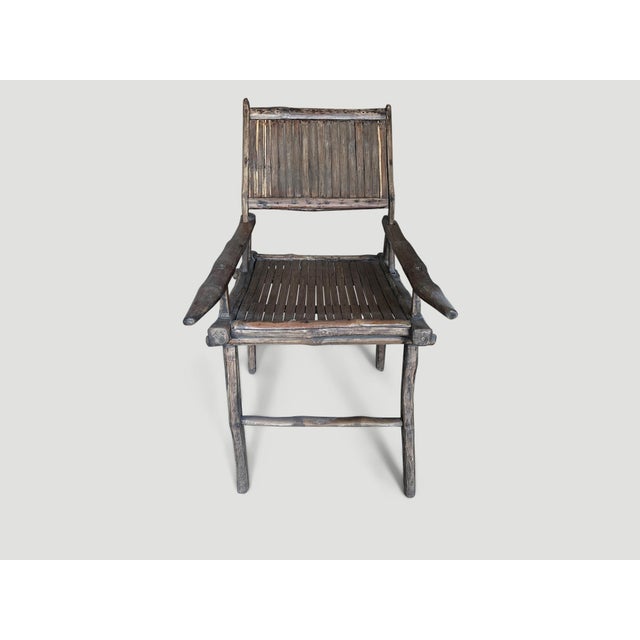 Antique Bamboo Chair For Sale In New York - Image 6 of 6