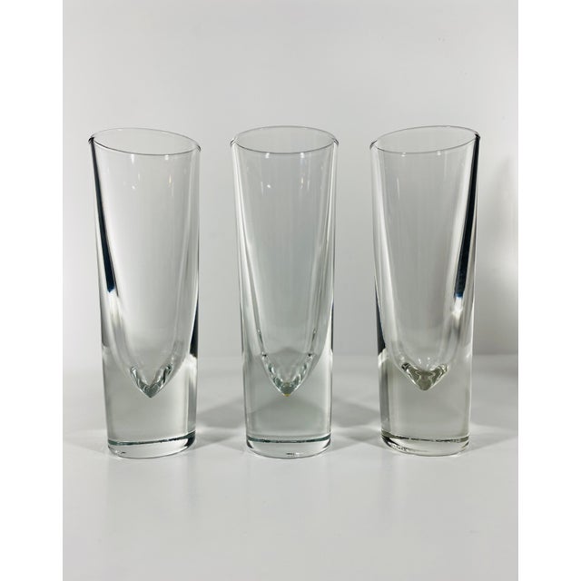 1950s Italian Gumps Crystal Brunch Bullet Bottom Highball