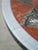 1980s Pietra Dura Inlaid Marble Top Metal Base Round End Table For Sale - Image 5 of 12