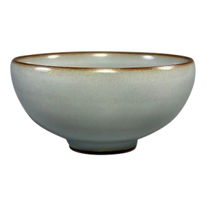 Antique Chinese Celadon Porcelain Bowl, Vintage Ceramic Tea Bowl