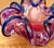 Murano Pink and Blue Glass Bowl For Sale - Image 10 of 18