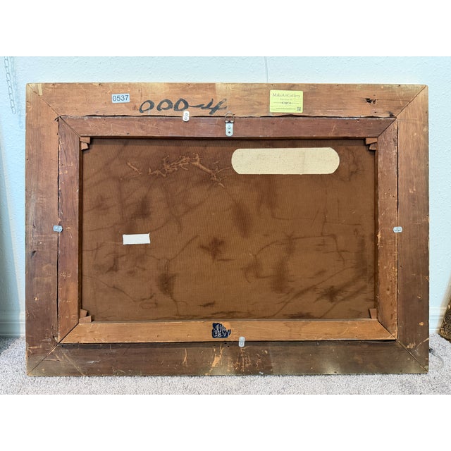 1907 American-Sweden Artist Gustav W. Leufstedt 1867-1909 Antique Landscape Art For Sale - Image 13 of 13