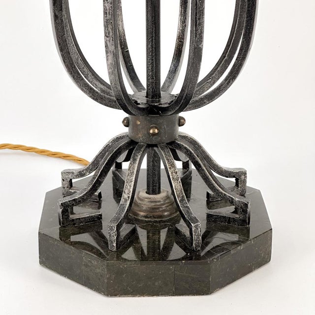 1980s Vintage Empire Revival Table Lamp, 1980s For Sale - Image 5 of 10