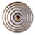 Black Echo Silver Wall Light by Radar For Sale - Image 8 of 8