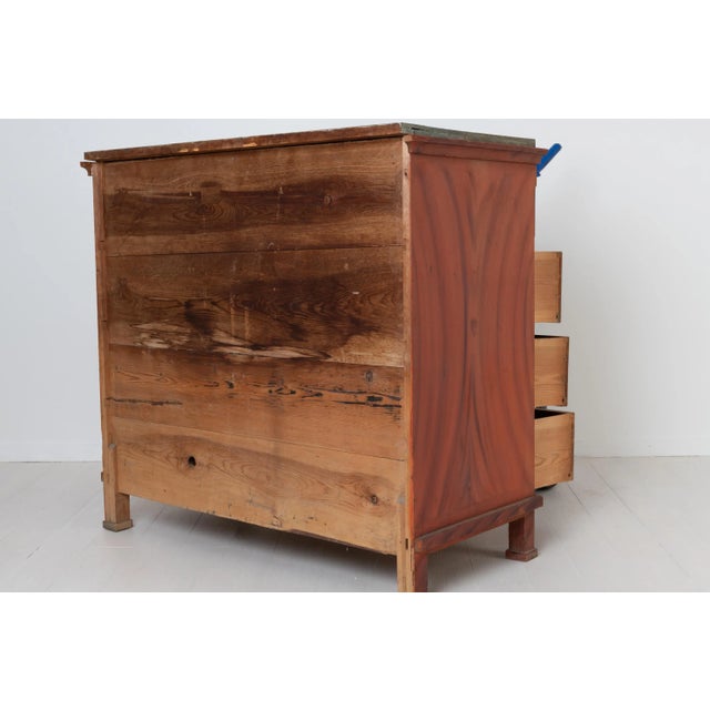 Wood Swedish Chest of Drawers For Sale - Image 7 of 17