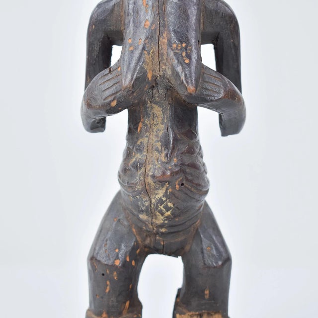 Dark Gray Early 20th Century Luba Female Figurine For Sale - Image 8 of 11
