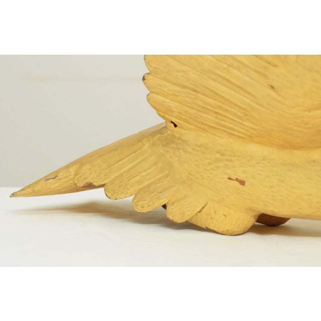 Early 20th Century Cast Metal Eagle For Sale - Image 10 of 13