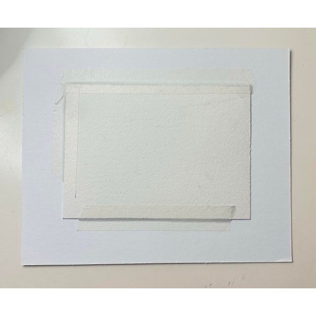 Coastal “Purple Finch” Original Watercolor Painting by Nancy Smith For Sale - Image 3 of 3