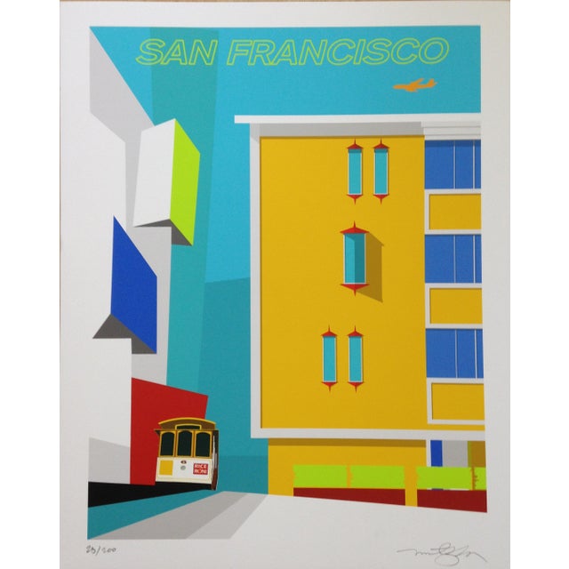 "Pacific Heights Rice-A-Roni" : A limited edition print and part of the "Forgotten Modernism" series by San Francisco...