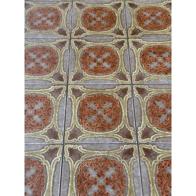 Wood Oak Tiles Coffee Table Danish Mid-Century Modern 1960s For Sale - Image 7 of 12