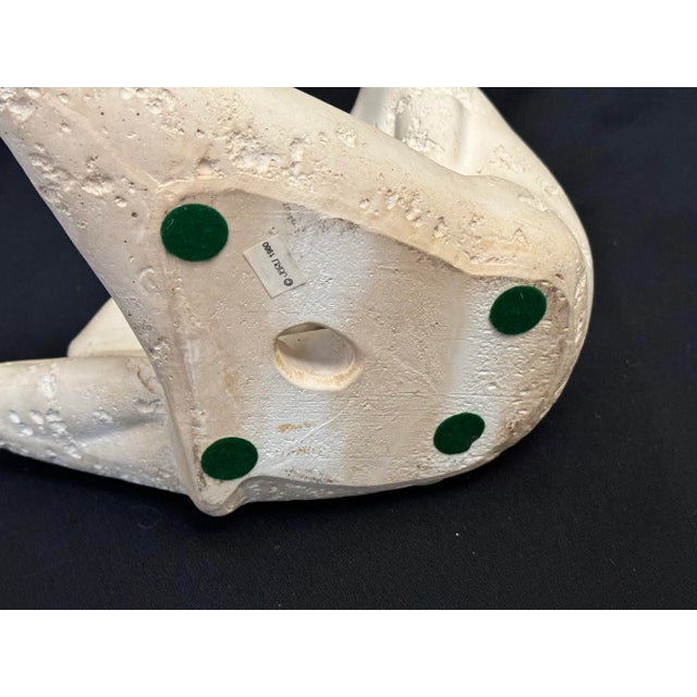 1990s Jaru Thinking Man Plaster Sculpture For Sale - Image 4 of 12