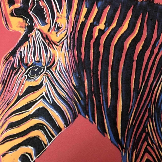 Lithograph "Grevy’s Zebra" Signed of the plate and numbered by hand Limited Edition of 500 pieces Each piece is...