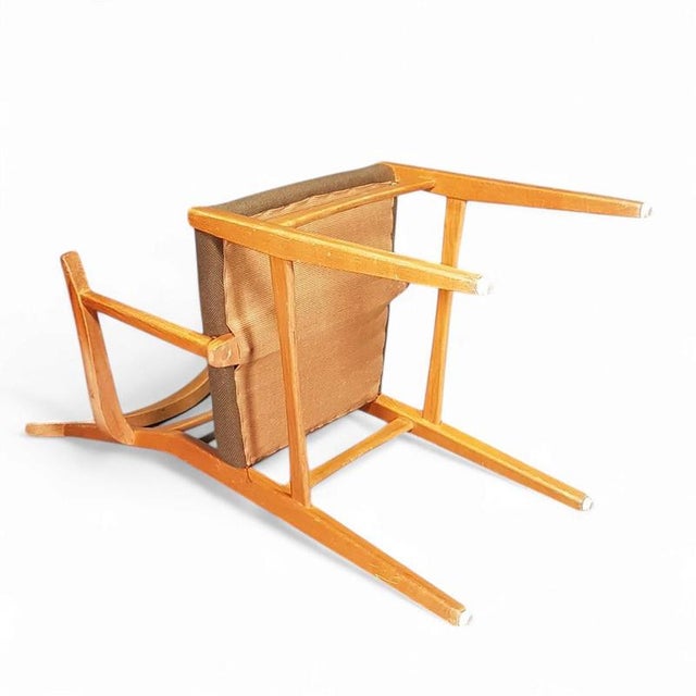 German Cow Horn Dining Armchairs from Lübke, 1950s, Set of 4 For Sale - Image 3 of 14