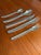 Mid-Century Modern Late 20th Century Mikasa Profile Japan Modernist Stainless Flatware Set 59 Pieces Service for 11+ For Sale - Image 3 of 12
