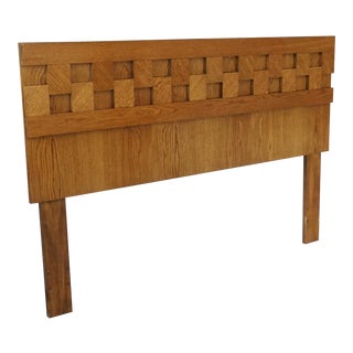 Brutalist Lane Staccato Full/Double Headboard For Sale