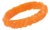 Bakelite Carved Bracelet Bangle Milky Orange Papaya For Sale