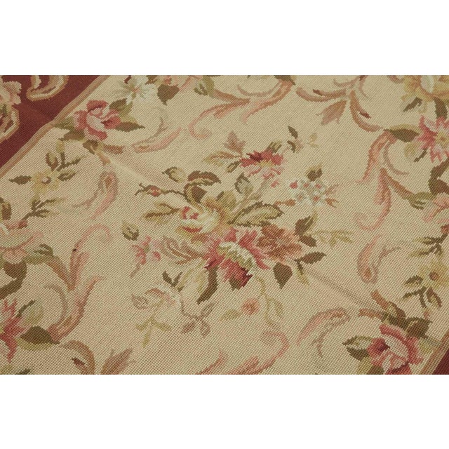 1990s Vintage Needlepoint Kilim Rug, 1990s For Sale - Image 5 of 7