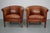 Vintage Dutch Cognac Colored Leather Club Chairs, 1970s, Set of 2 For Sale - Image 16 of 16