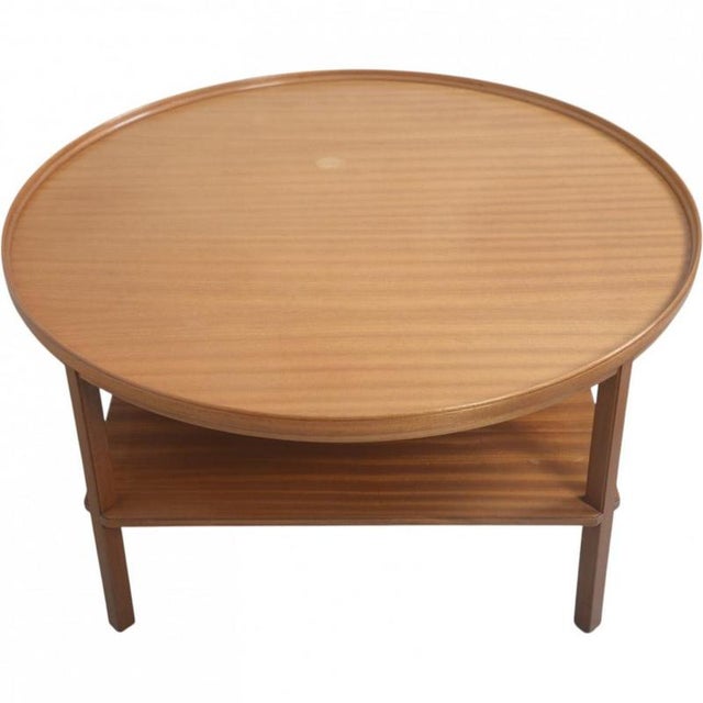 Vintage Cigar Coffee Table in Mahogany by Kaare Klint, 1970s For Sale - Image 6 of 11