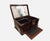 Traditional 2005 Bombay Company Jewelry Chest 15x9 Compartment Drawers Cherry Wood Vintage For Sale - Image 3 of 16