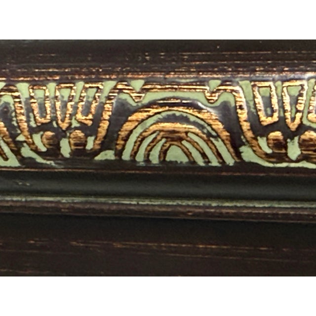 Vintage Abstract Oil Painting of Flowers, Framed For Sale In San Francisco - Image 6 of 12