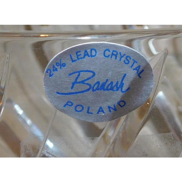 Late 20th Century Badash Lead Crystal Ice Bucket | Chairish