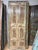 Mid-Century Modern Antique Hand-Carved Floral Wood Barn Door | Rustic Farmhouse Statement Single Door 80x26 For Sale - Image 3 of 8