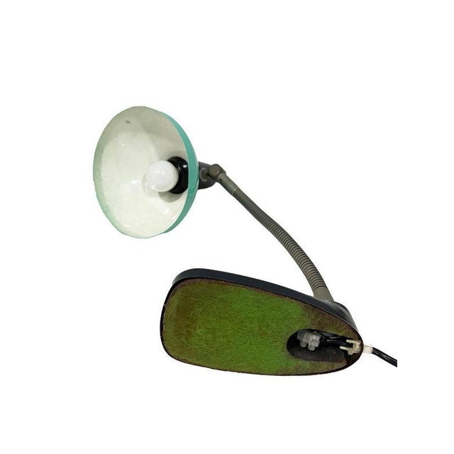 Dutch Table Lamp attributed to Busquet for Hala, 1960s For Sale - Image 6 of 9