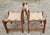 Set of Chairs in Elm and Cream Leather from Maison Regain For Sale - Image 12 of 16