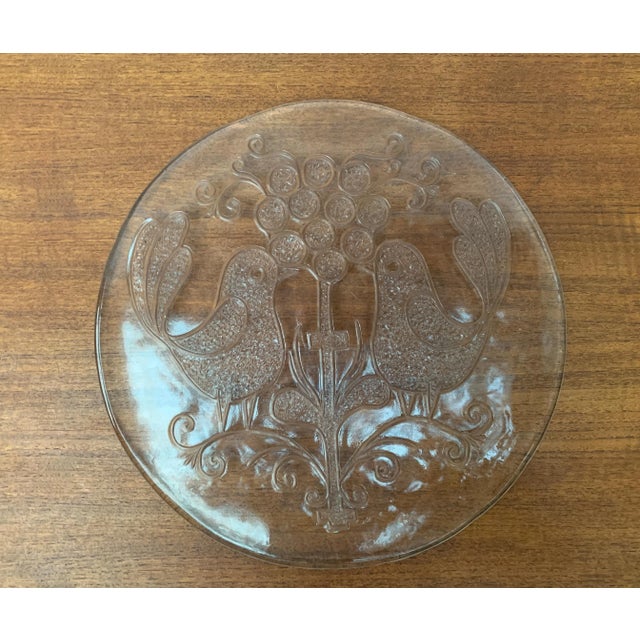 1960s Mid-Century Swedish Glass Plate from Kosta Boda For Sale - Image 5 of 18