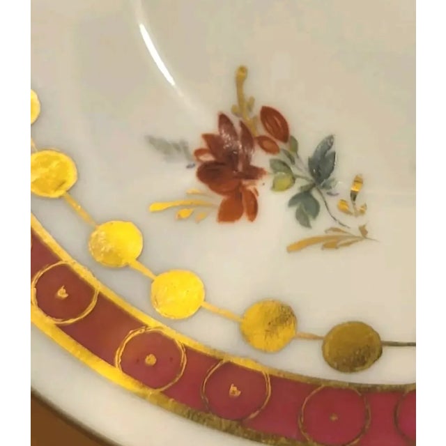 Antique Kpm Footed Coffee Cup Saucer Berlin German For Sale In San Francisco - Image 6 of 6