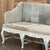 18th Century Swedish Rococo Bench in Hand-Scraped Painted Finish For Sale - Image 13 of 18