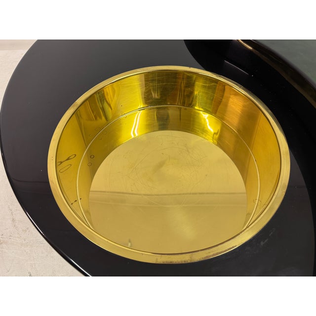 Yin Yang Revolving Coffee Table, Italy, 1970s For Sale - Image 10 of 14