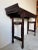 Vintage Chinese Rosewood Altar Console Table – Scroll Top With Hand-Carved Dragon Apron/Sold For Sale In Miami - Image 6 of 12