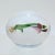 Chris Buzzini Artist-Proof Orchid Flower and Roots Art Glass Paperweight For Sale - Image 11 of 13