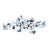 Curtis Jere' Raindrop Wall Sculpture For Sale