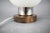 Mid-Century Czech Opaline Glass Globe Table Lamp by Pokrok Žilina, 1960s For Sale - Image 3 of 9