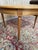 Louis XVI Style Extendable Round Table in Cherrywood with Brass Feet, 1890s For Sale - Image 5 of 9