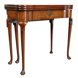George II Mahogany Triple Top Games Table