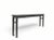 Chinese Black Vintage Console Table For Sale - Image 3 of 4