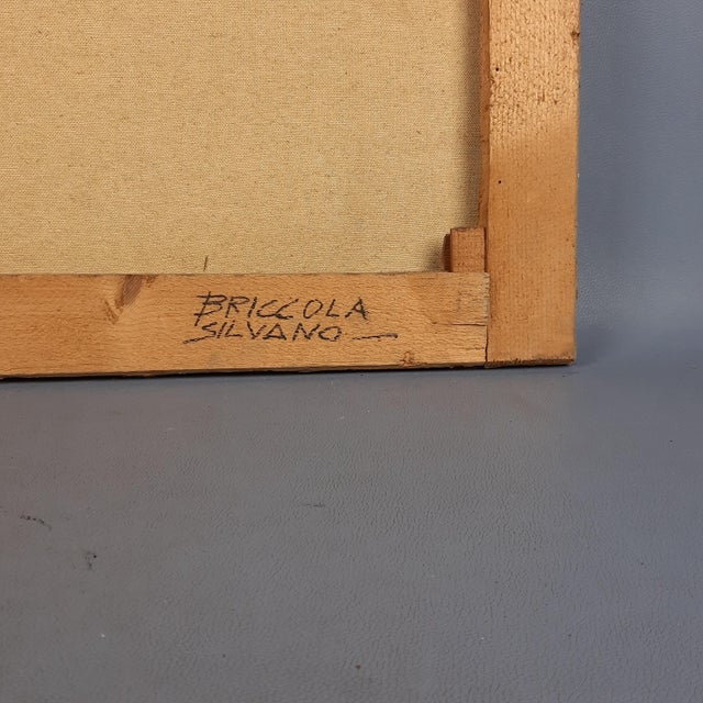 Silvano Briccola, Untitled, 1950s, Oil on Canvas For Sale - Image 12 of 16