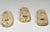 Pre-Columbian Taino Shell Amulets: Zoomorphic Zemi Beads For Sale - Image 4 of 9