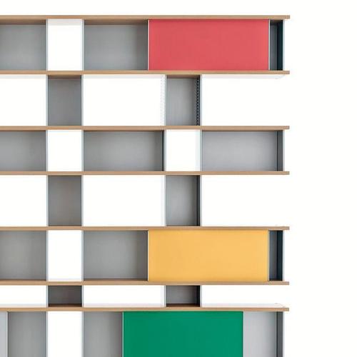 Not Yet Made - Made To Order Wood and Aluminium Nuage Shelving Unit by Charlotte Perriand for Cassina For Sale - Image 5 of 11