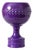 Modernist Purple Ceramic Vase from Modica, 1970s For Sale