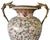French Provincial Vintage French Sevres Style Porcelain Urn Vase With Foliate Bronze Handles & Base For Sale - Image 3 of 8
