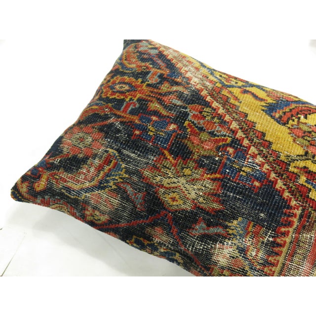 Contemporary Traditional Persian Rug Pillow For Sale - Image 3 of 5