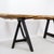 Large Dining Table Mounted on Black Handles, 1979, Set of 3 For Sale - Image 4 of 16